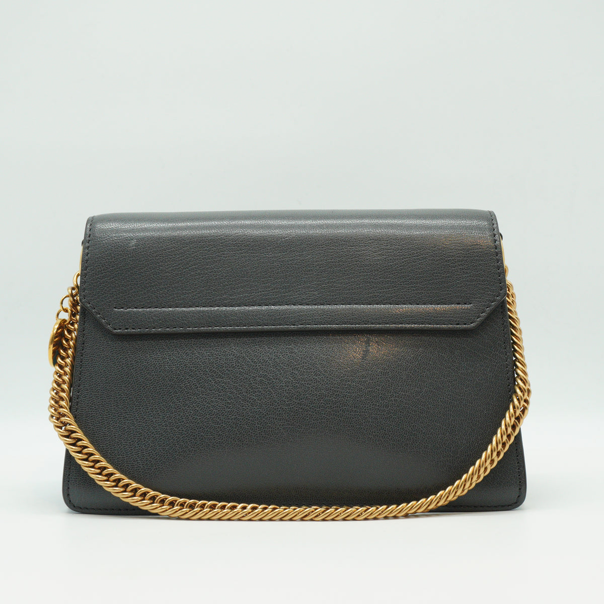 Givenchy GV3 Small Shoulder Bag Gray/Blue GHW