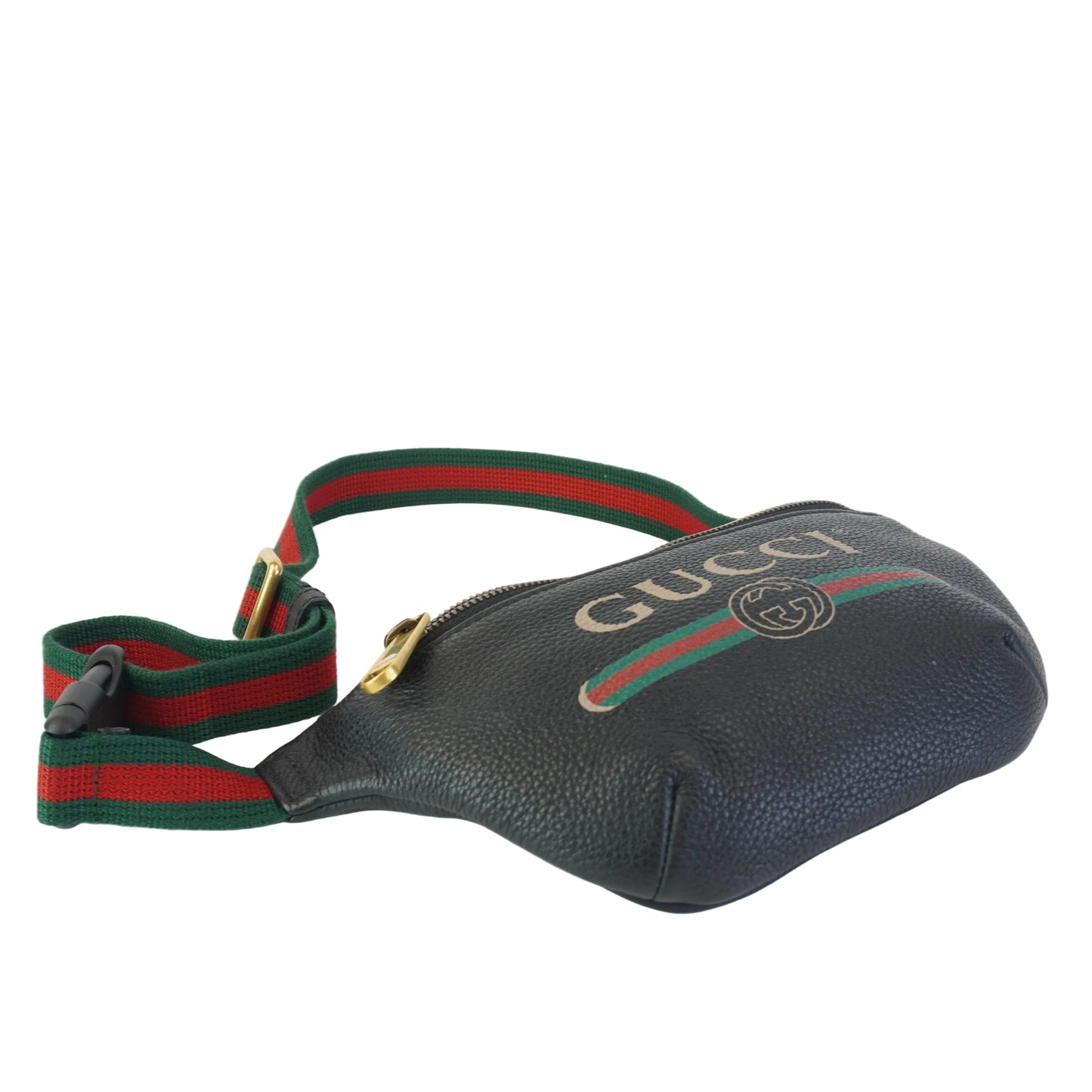 Gucci Print Belt Bag Black