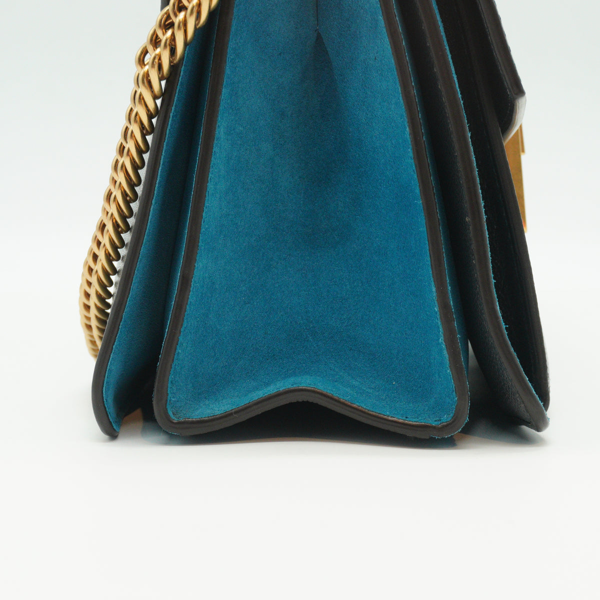 Givenchy GV3 Small Shoulder Bag Gray/Blue GHW