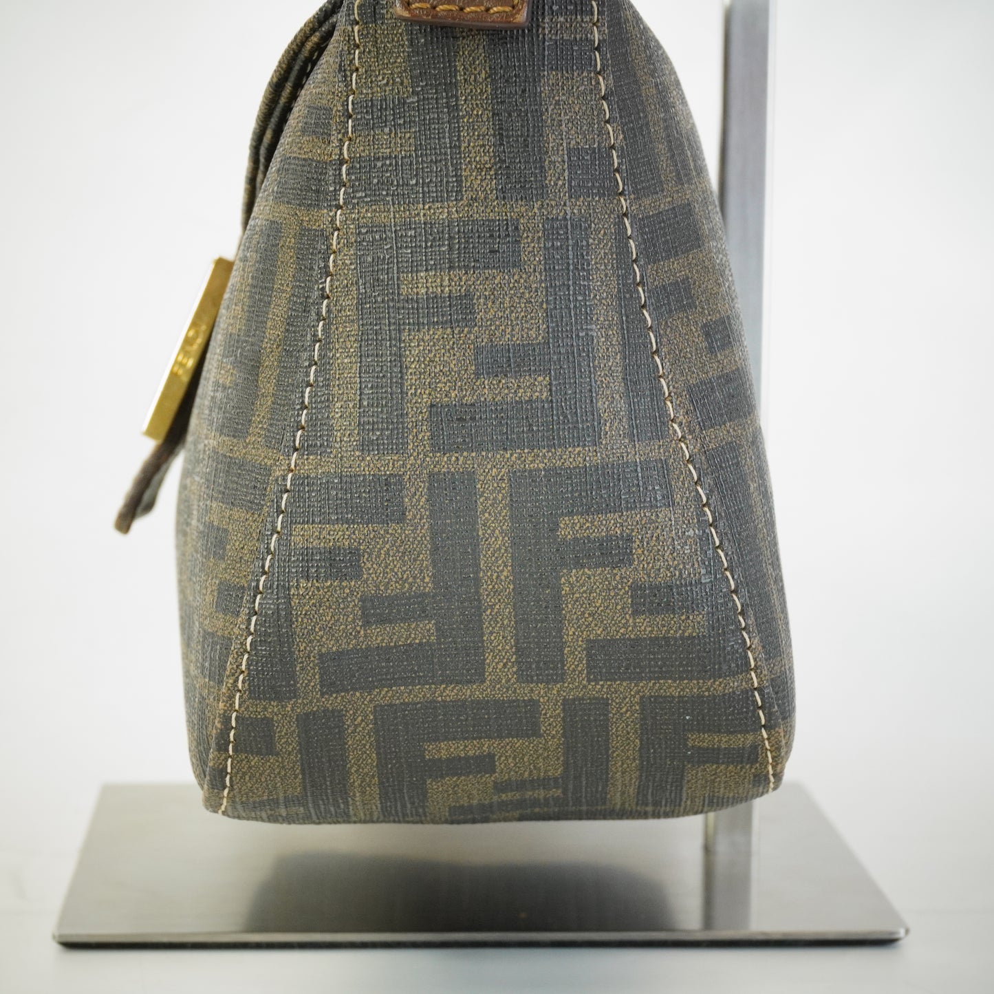 Fendi Zucca Baguette shoulder bag GHW Small