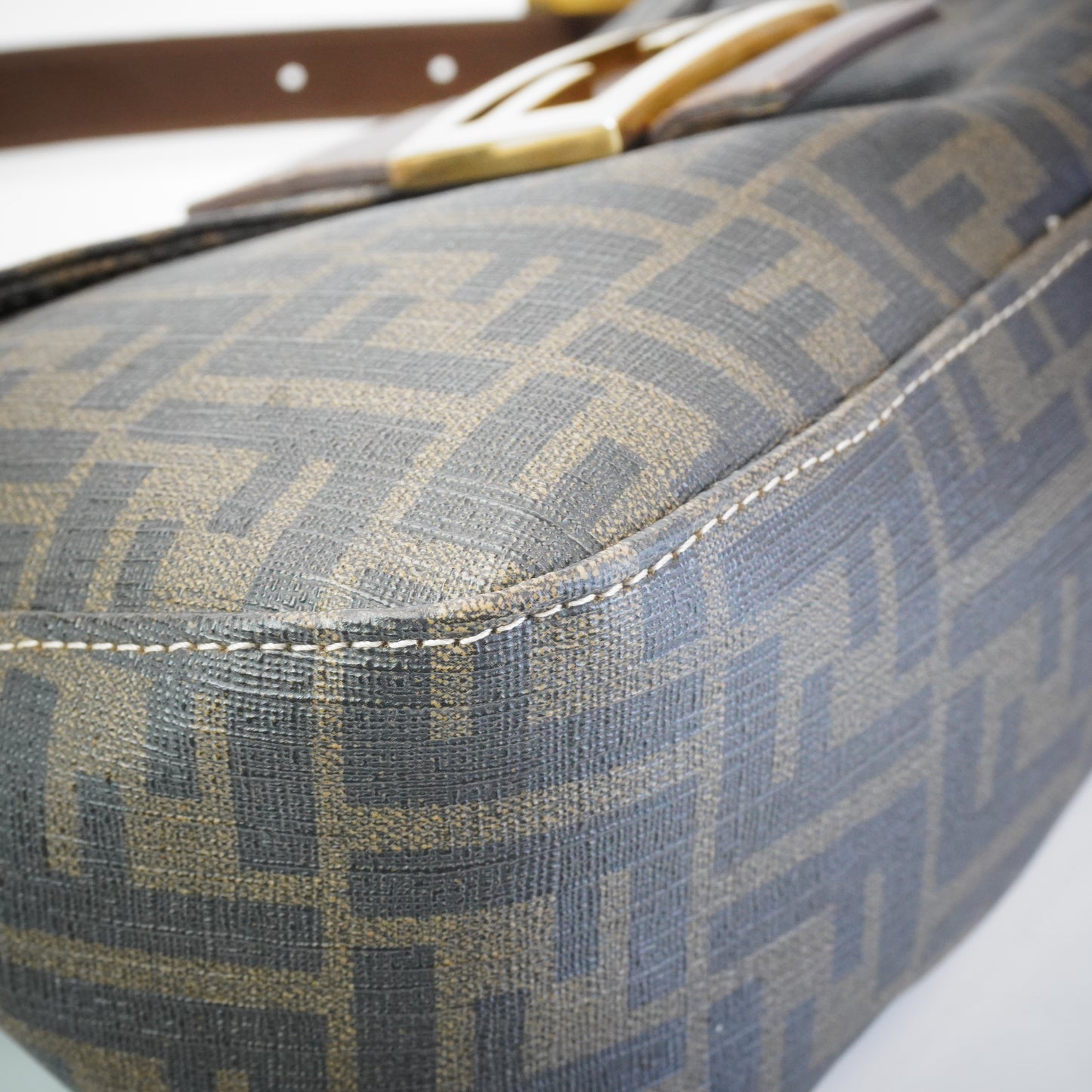 Fendi Zucca Baguette shoulder bag GHW Small