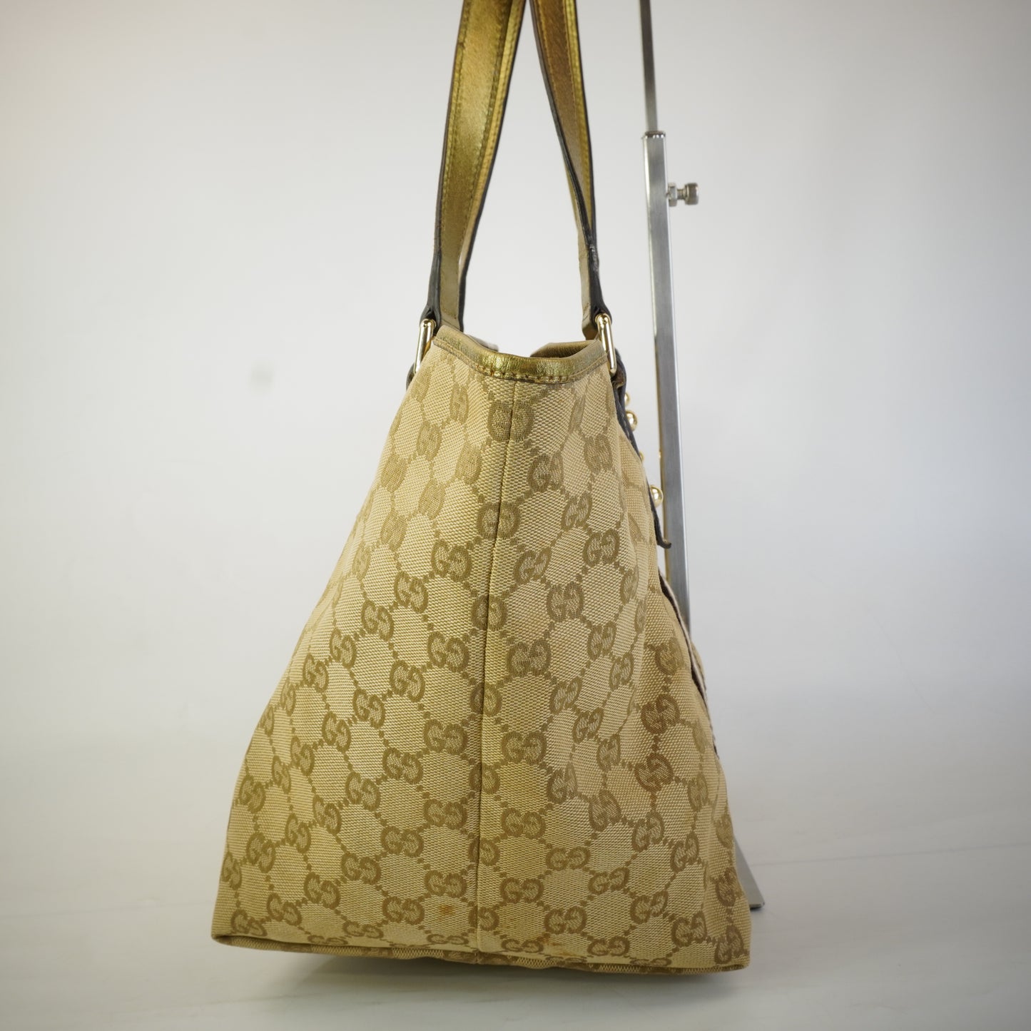 Gucci GG Canvas Jolicoeur Tote GHW Medium