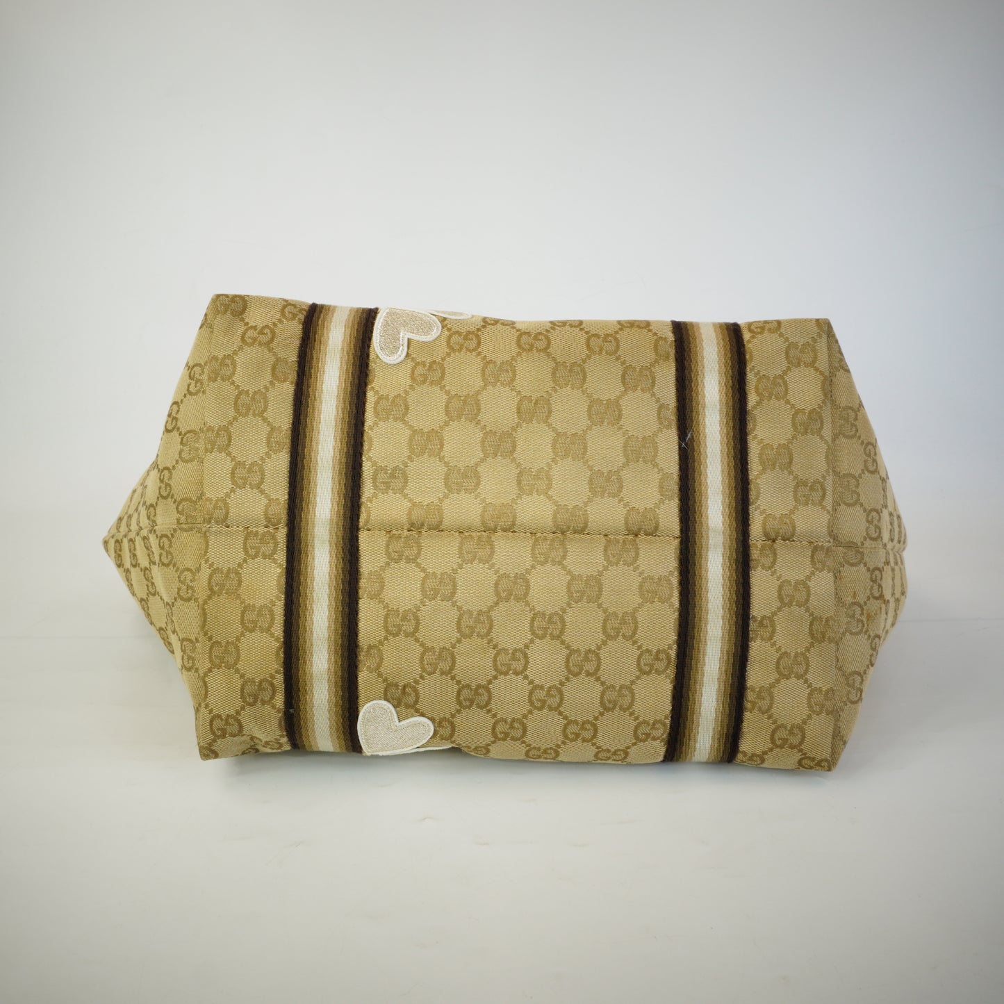 Gucci GG Canvas Jolicoeur Tote GHW Medium