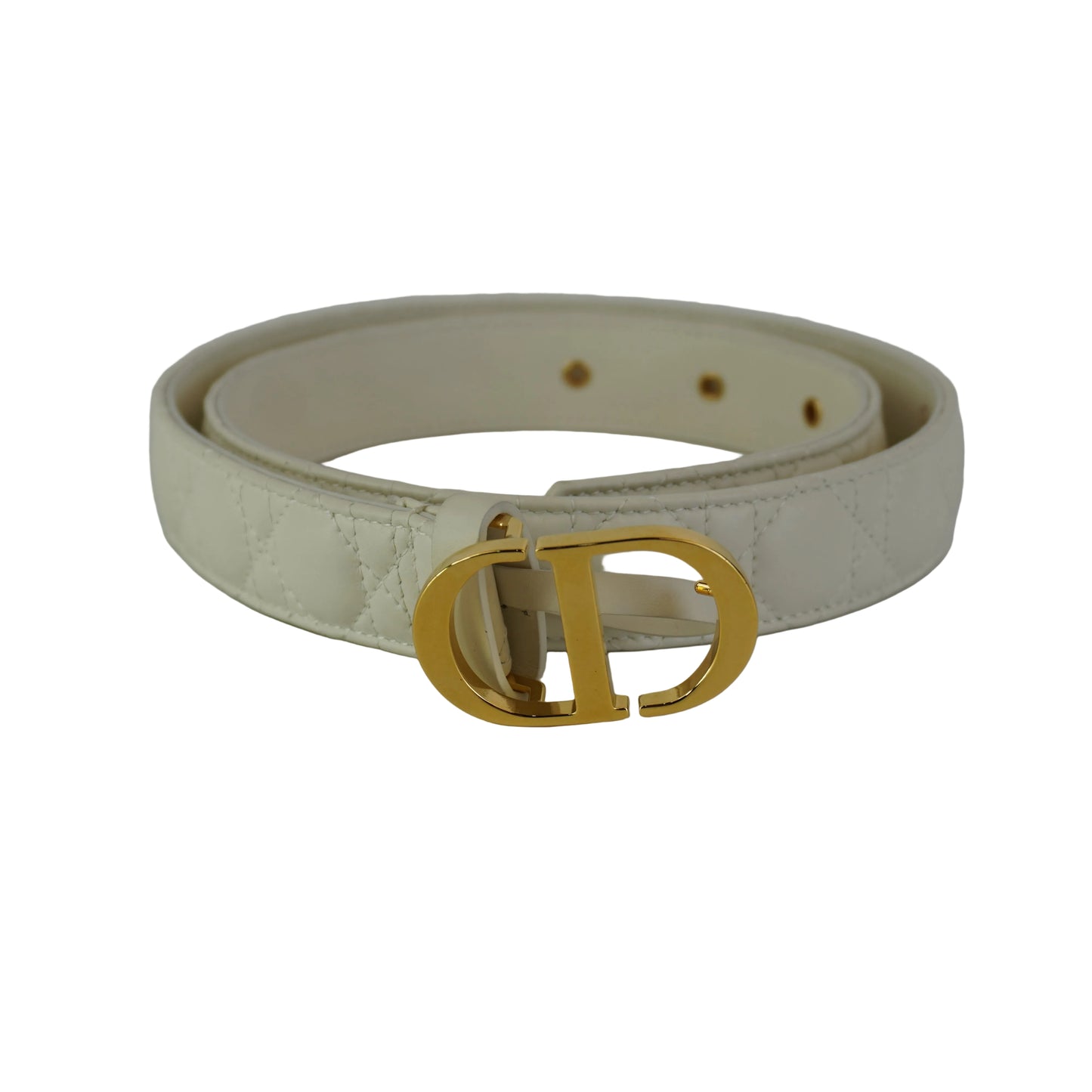 Dior	30 Montaigne Belt White