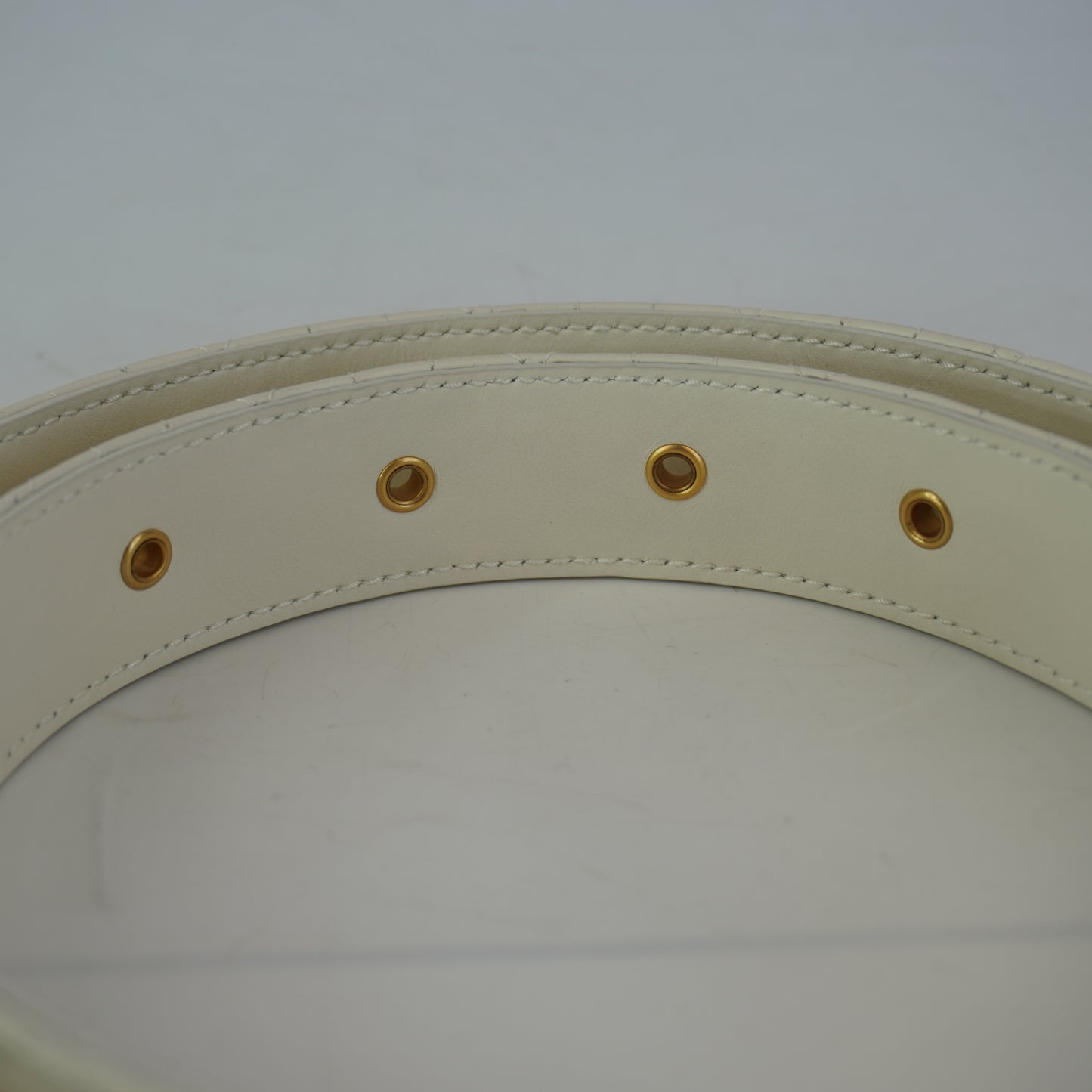 Dior	30 Montaigne Belt White