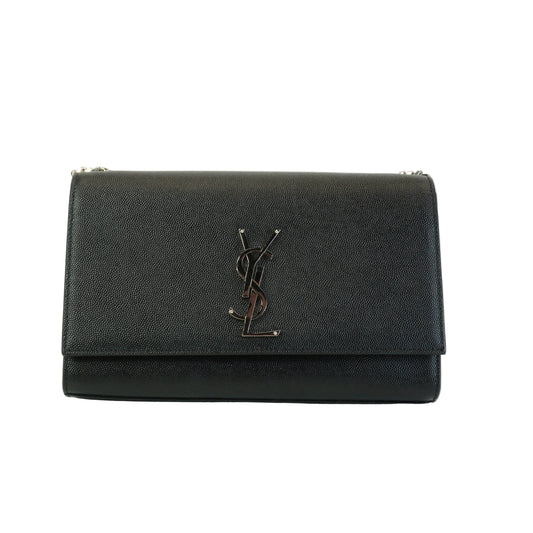 YSL Kate Medium Black SHW