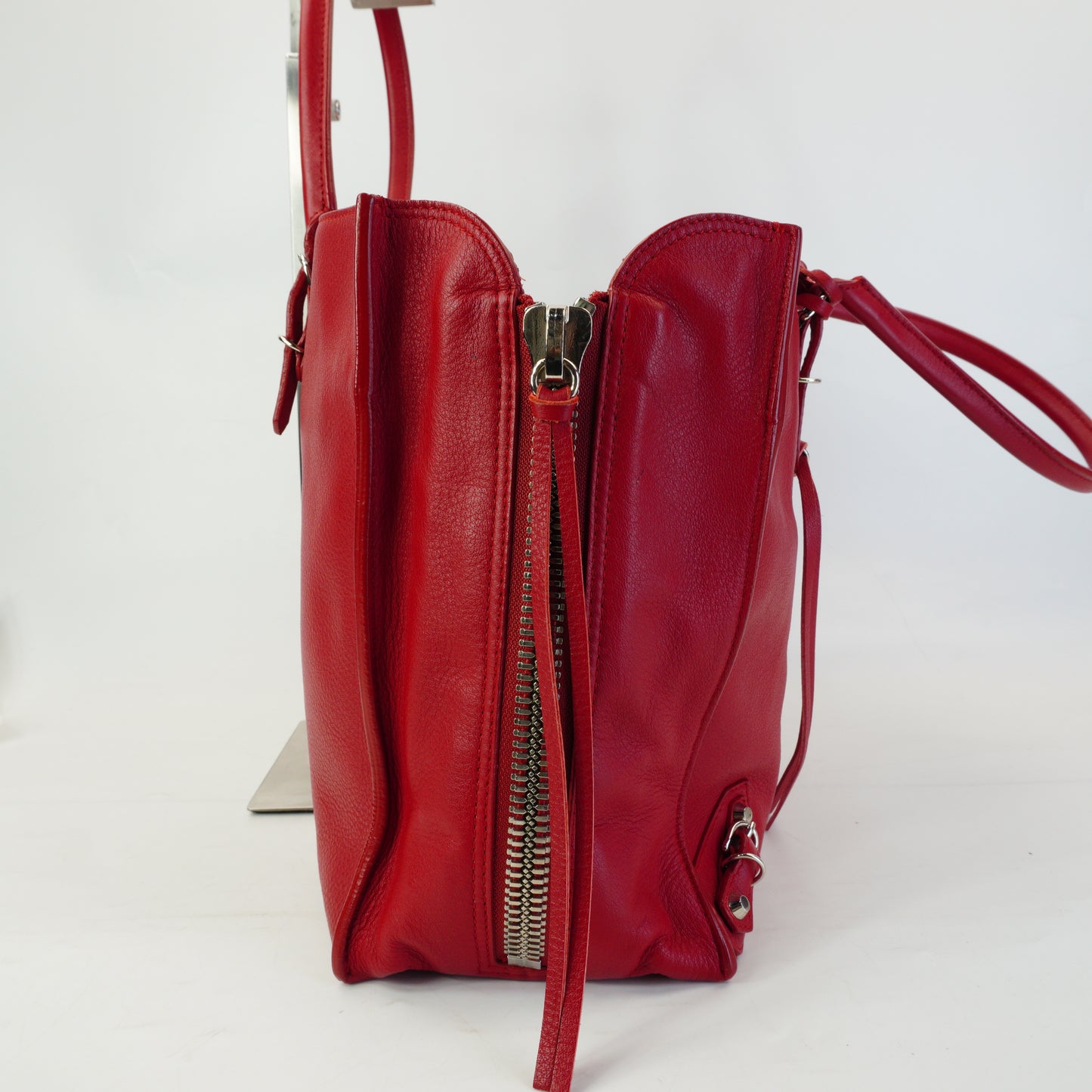 Balenciaga Papier A4 Red Tote Bag SHW Medium