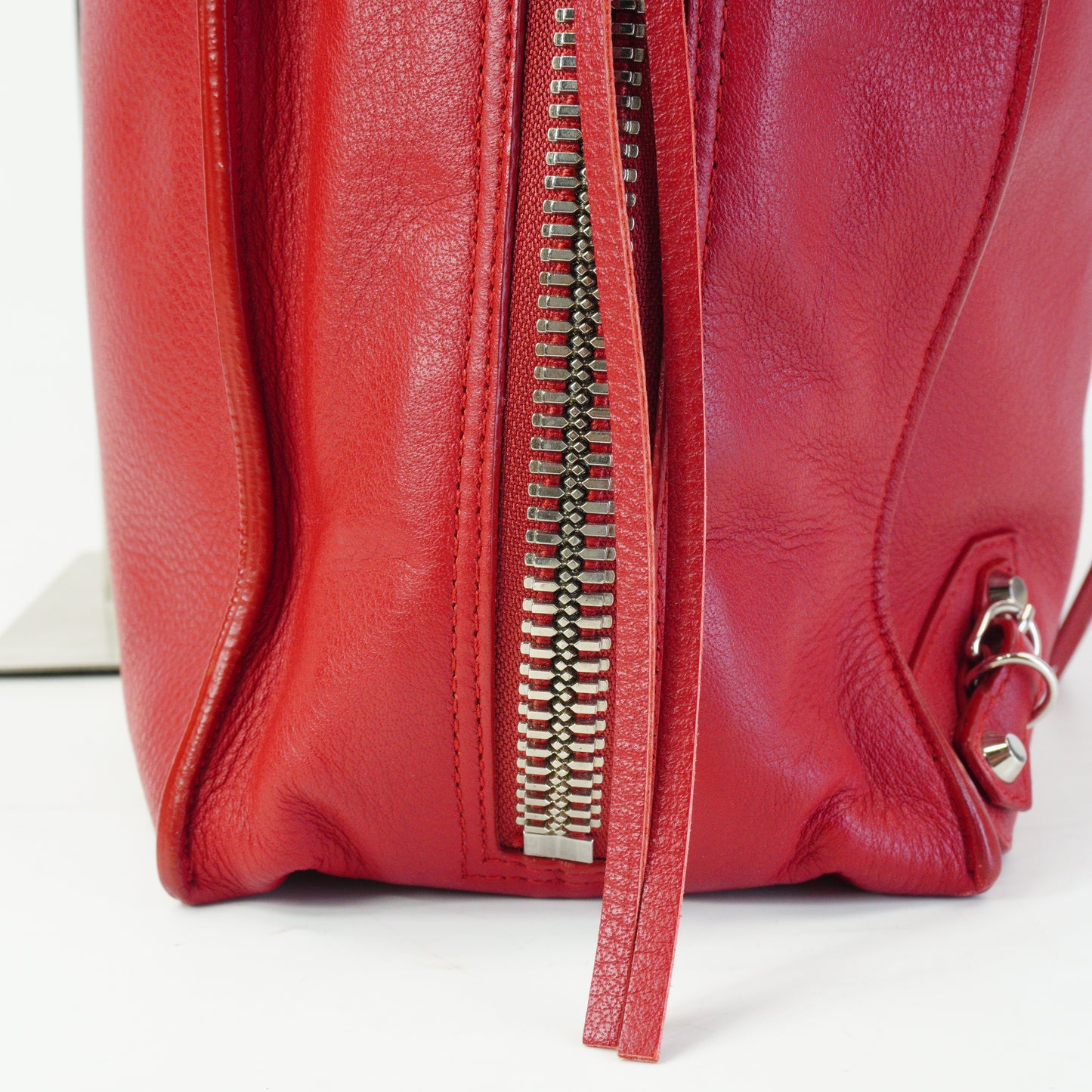 Balenciaga Papier A4 Red Tote Bag SHW Medium
