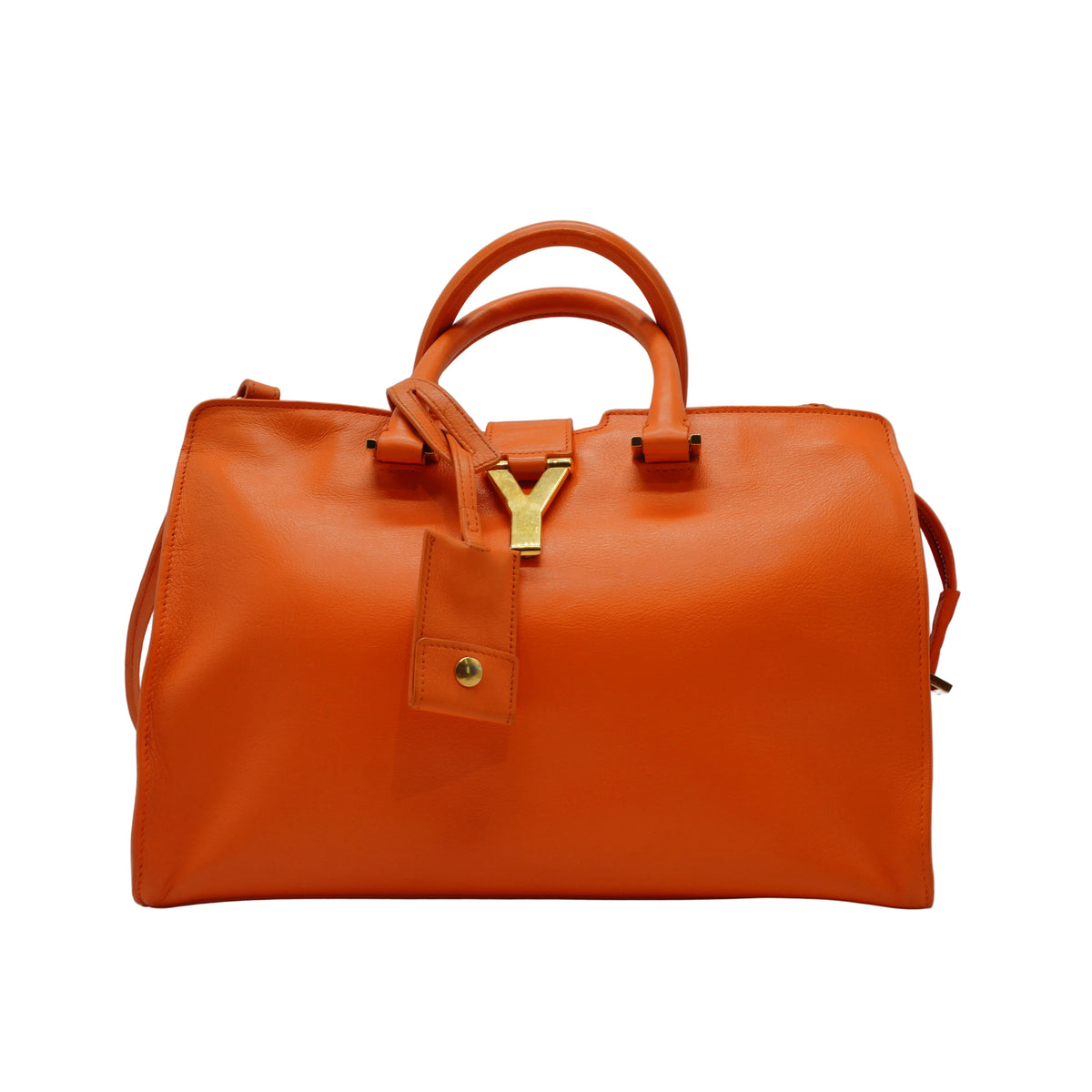 YSL	Class Y Cabas Large Orange GHW