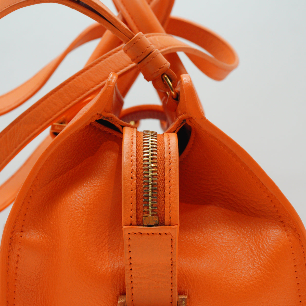 YSL	Class Y Cabas Large Orange GHW