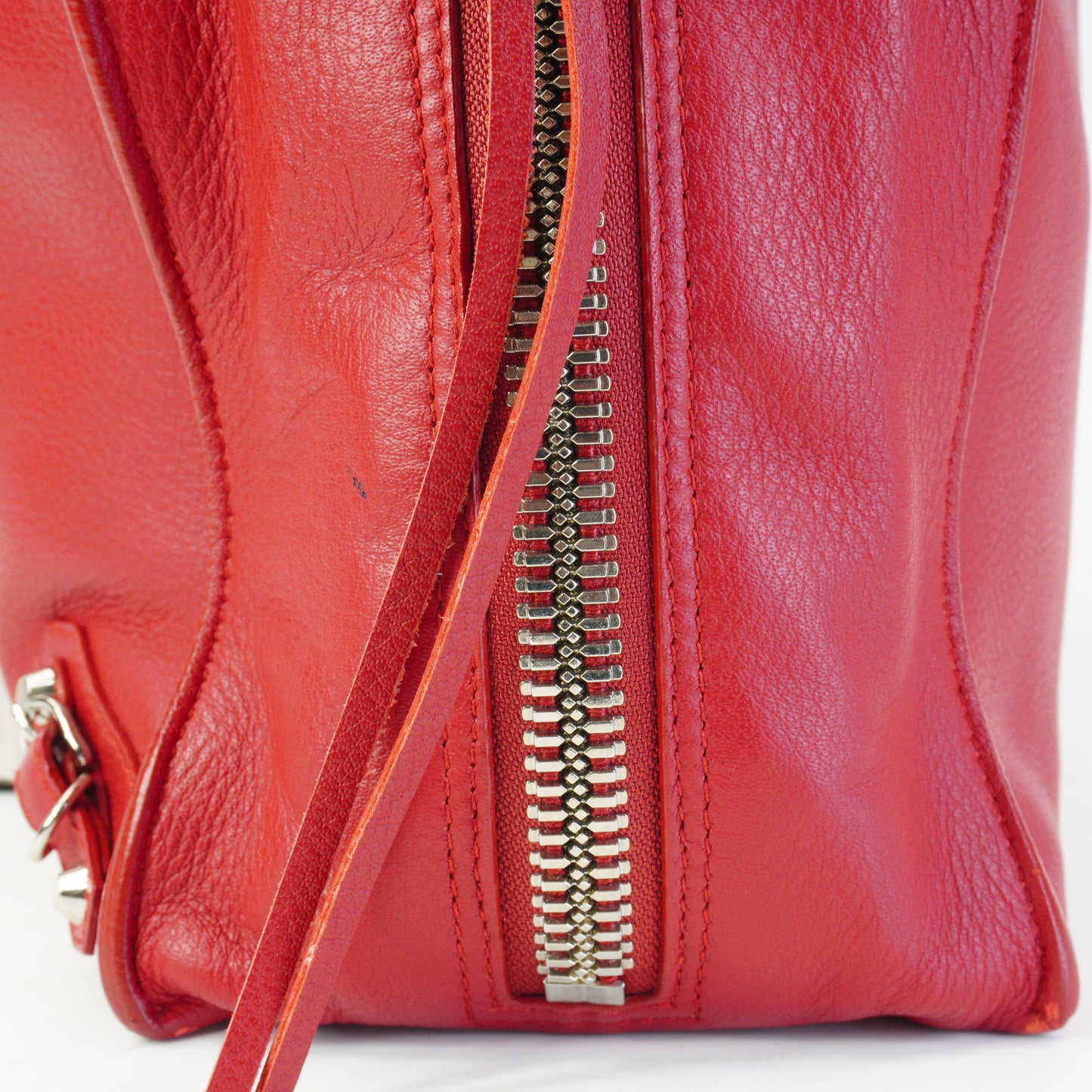 Balenciaga Papier A4 Red Tote Bag SHW Medium