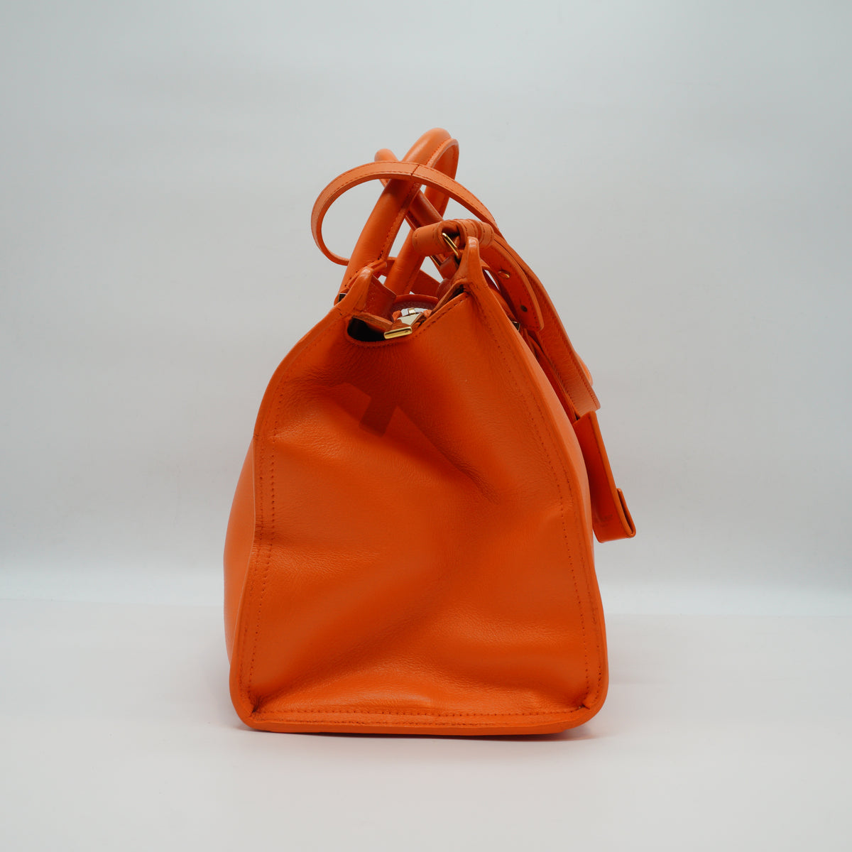 YSL	Class Y Cabas Large Orange GHW