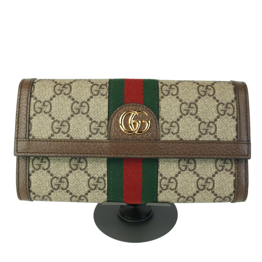 Gucci Ophidia GG Supreme Continental Wallet