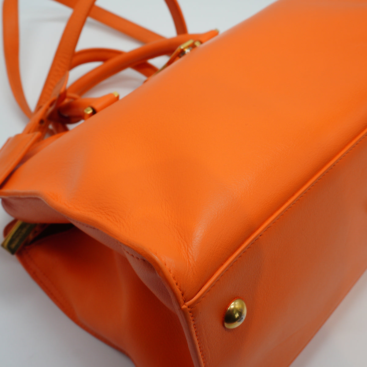 YSL	Class Y Cabas Large Orange GHW