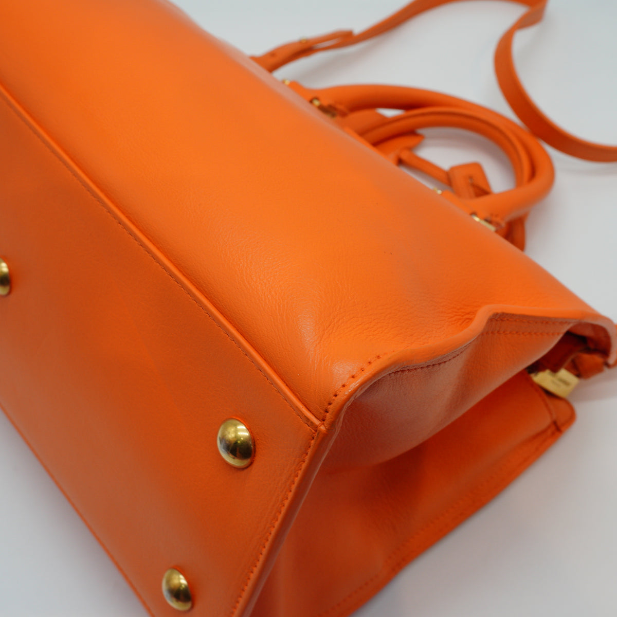 YSL	Class Y Cabas Large Orange GHW