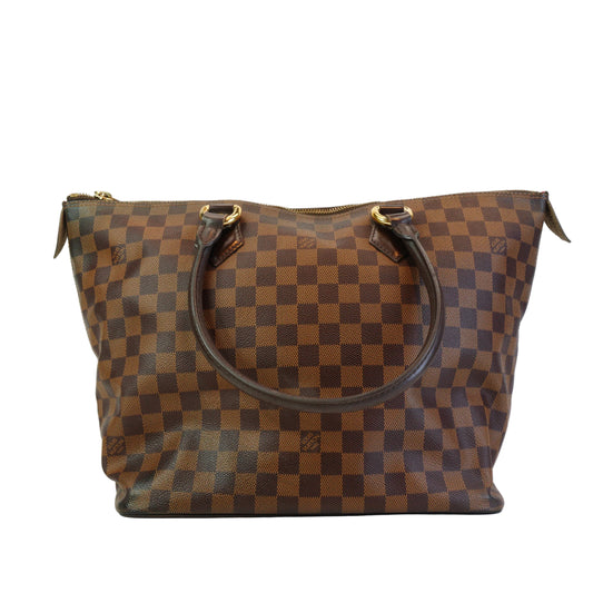 Louis Vuitton Saleya Damier Ebene Medium GHW