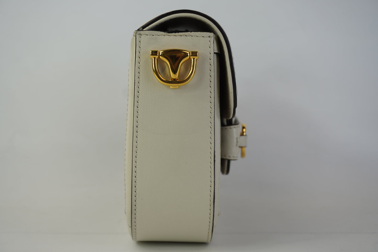 Gucci Horsebit 1955 Mini White GHW