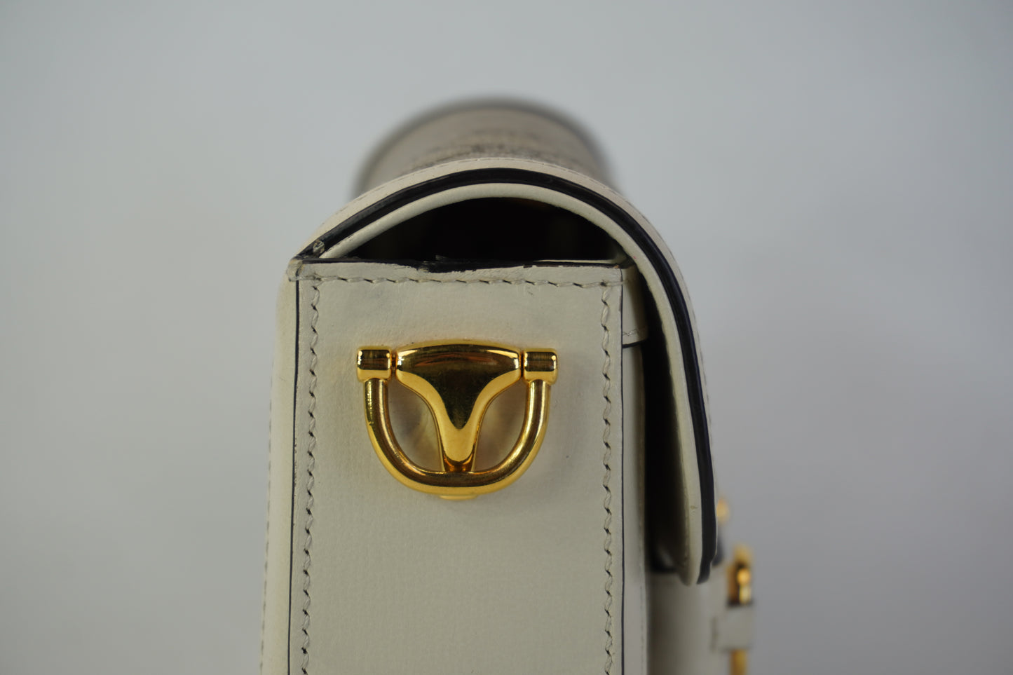Gucci Horsebit 1955 Mini White GHW