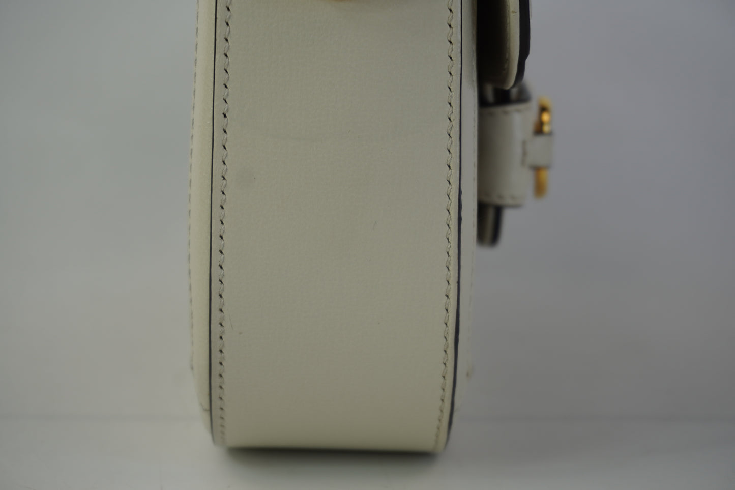 Gucci Horsebit 1955 Mini White GHW