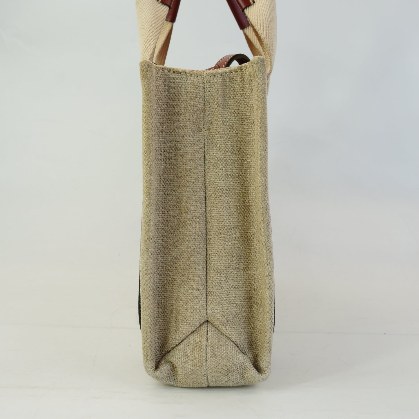 Chloe Woody Tote Beige GHW Small