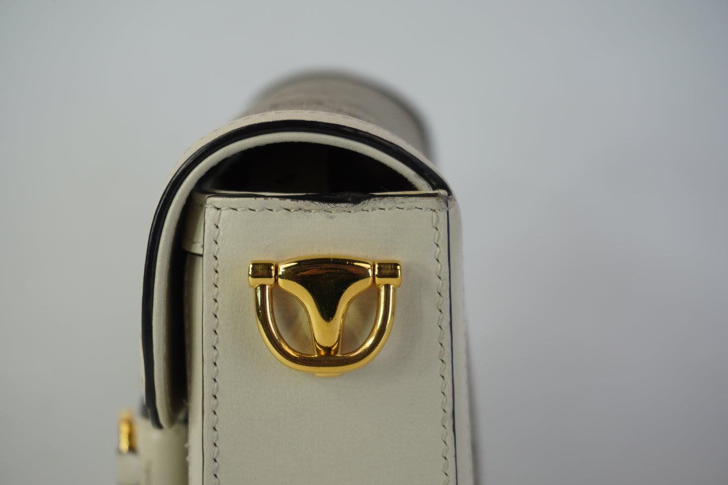 Gucci Horsebit 1955 Mini White GHW