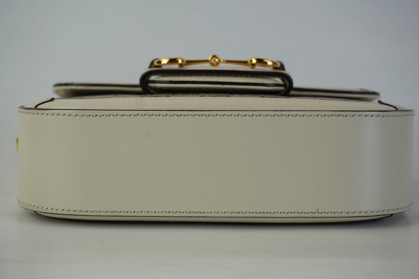 Gucci Horsebit 1955 Mini White GHW