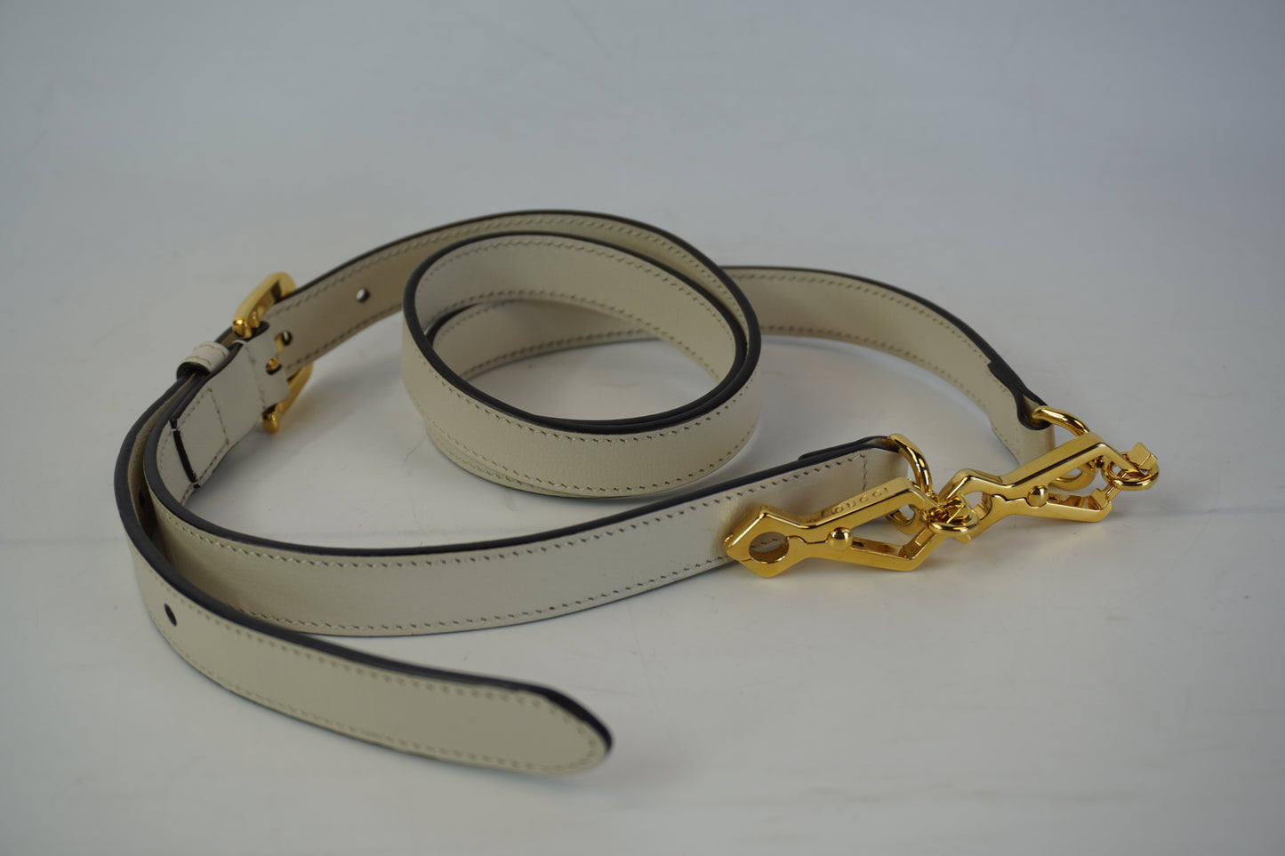 Gucci Horsebit 1955 Mini White GHW