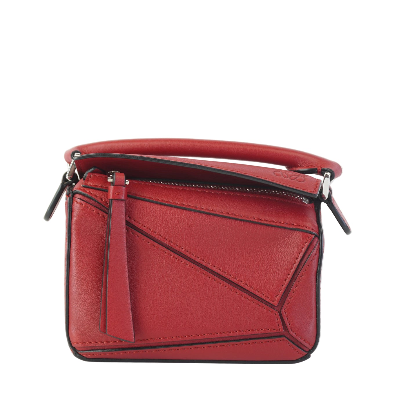 Loewe Puzzle Nano Bag Red