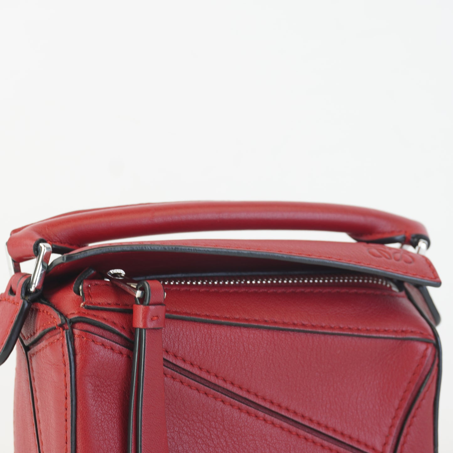 Loewe Puzzle Nano Bag Red