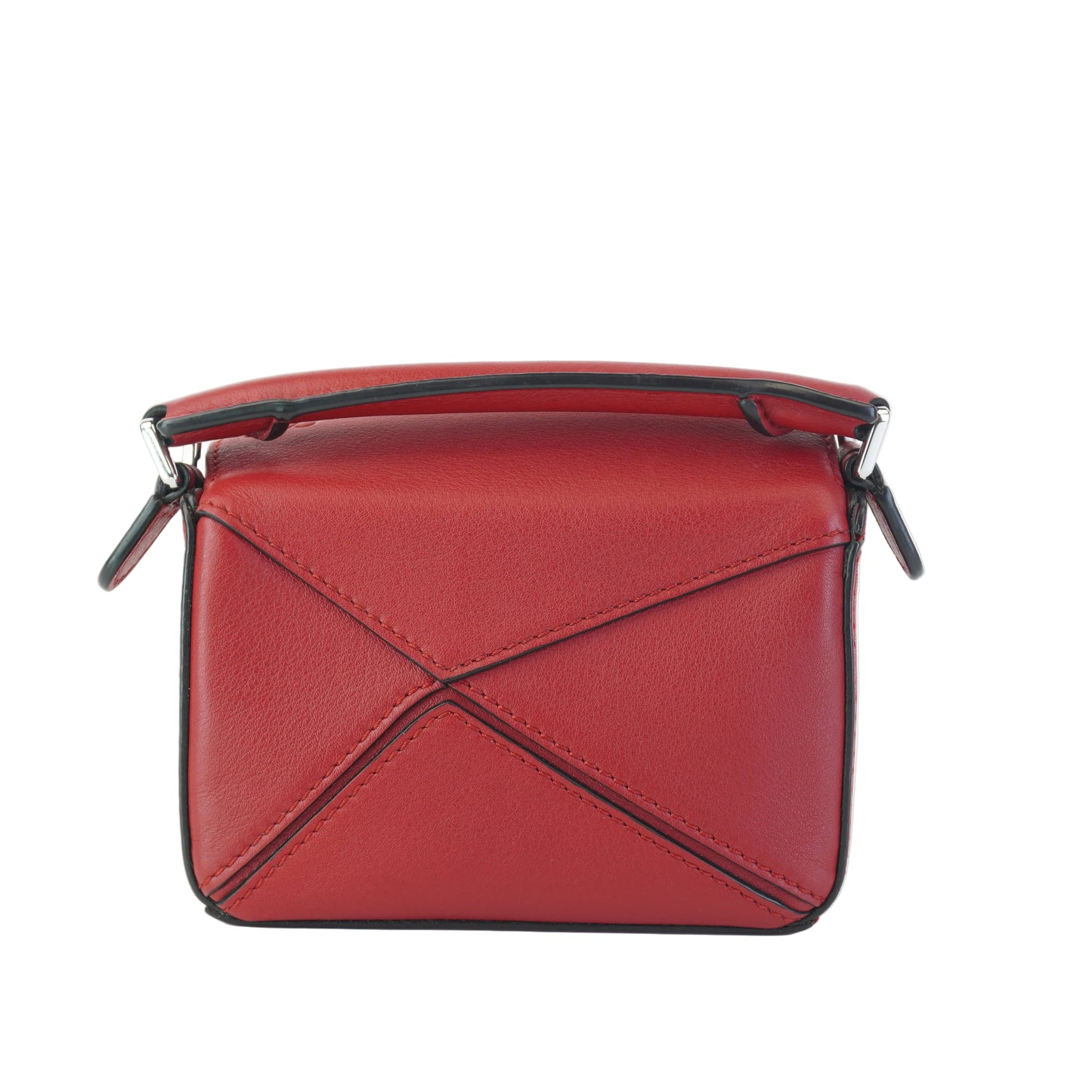 Loewe Puzzle Nano Bag Red
