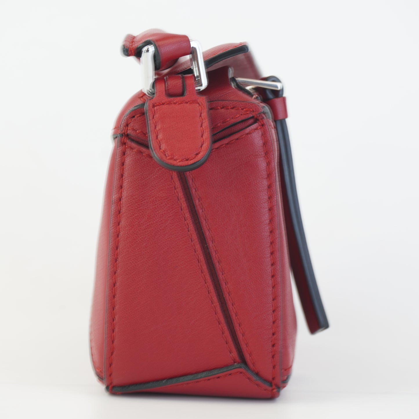 Loewe Puzzle Nano Bag Red