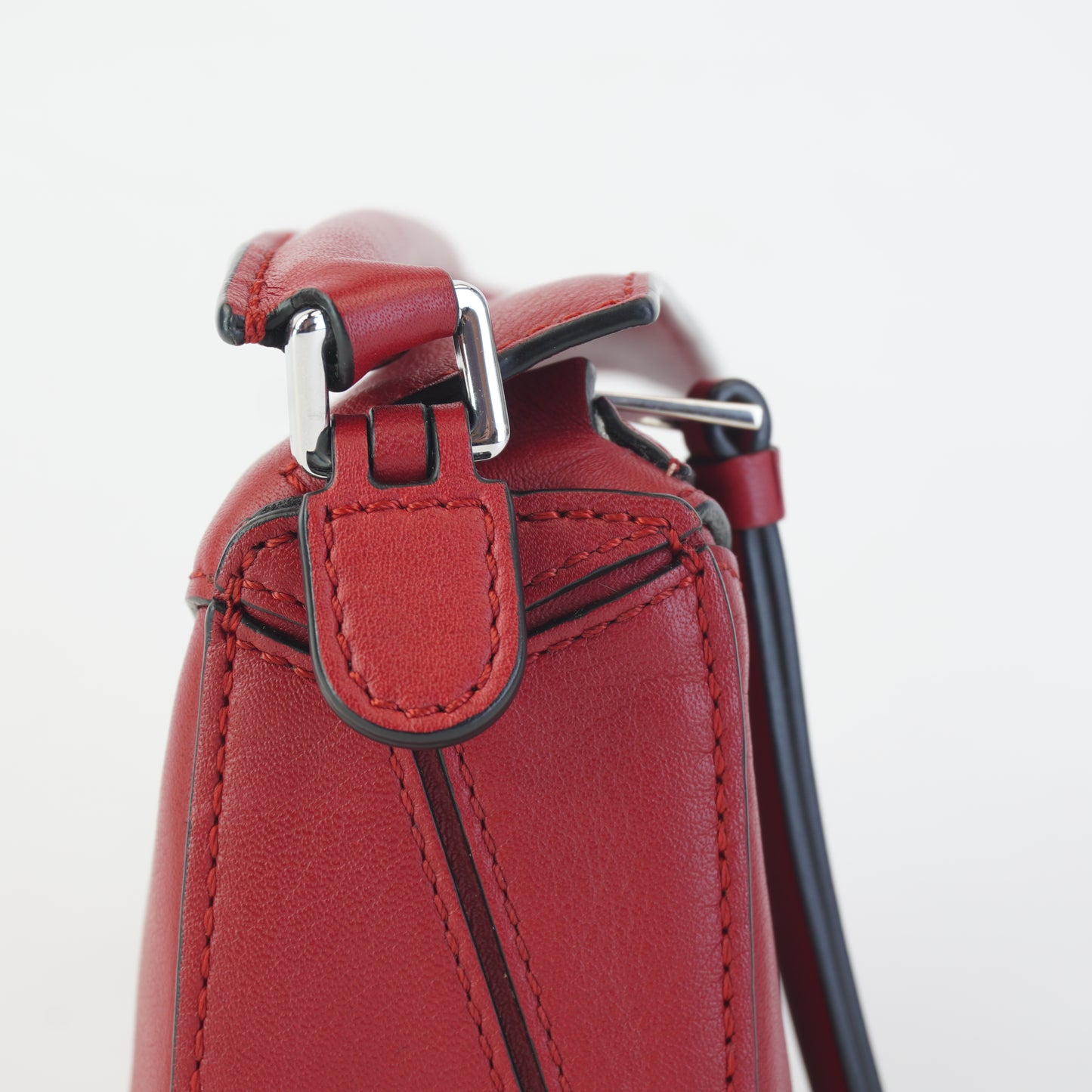 Loewe Puzzle Nano Bag Red