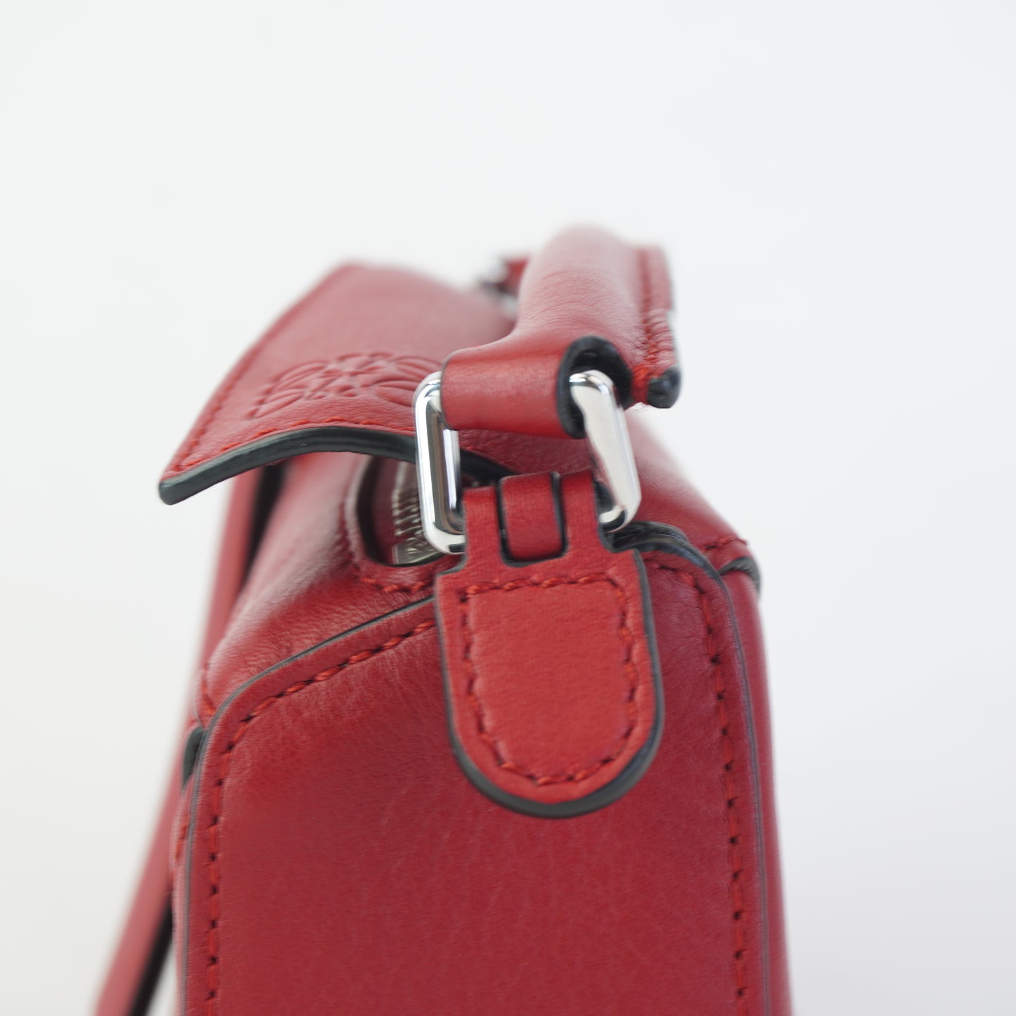 Loewe Puzzle Nano Bag Red