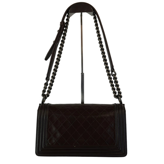 Chanel BOY GUNMETAL