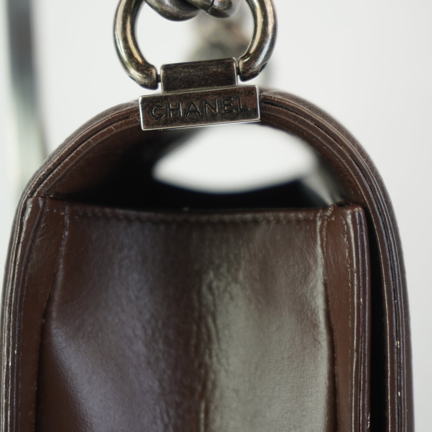 Chanel BOY GUNMETAL
