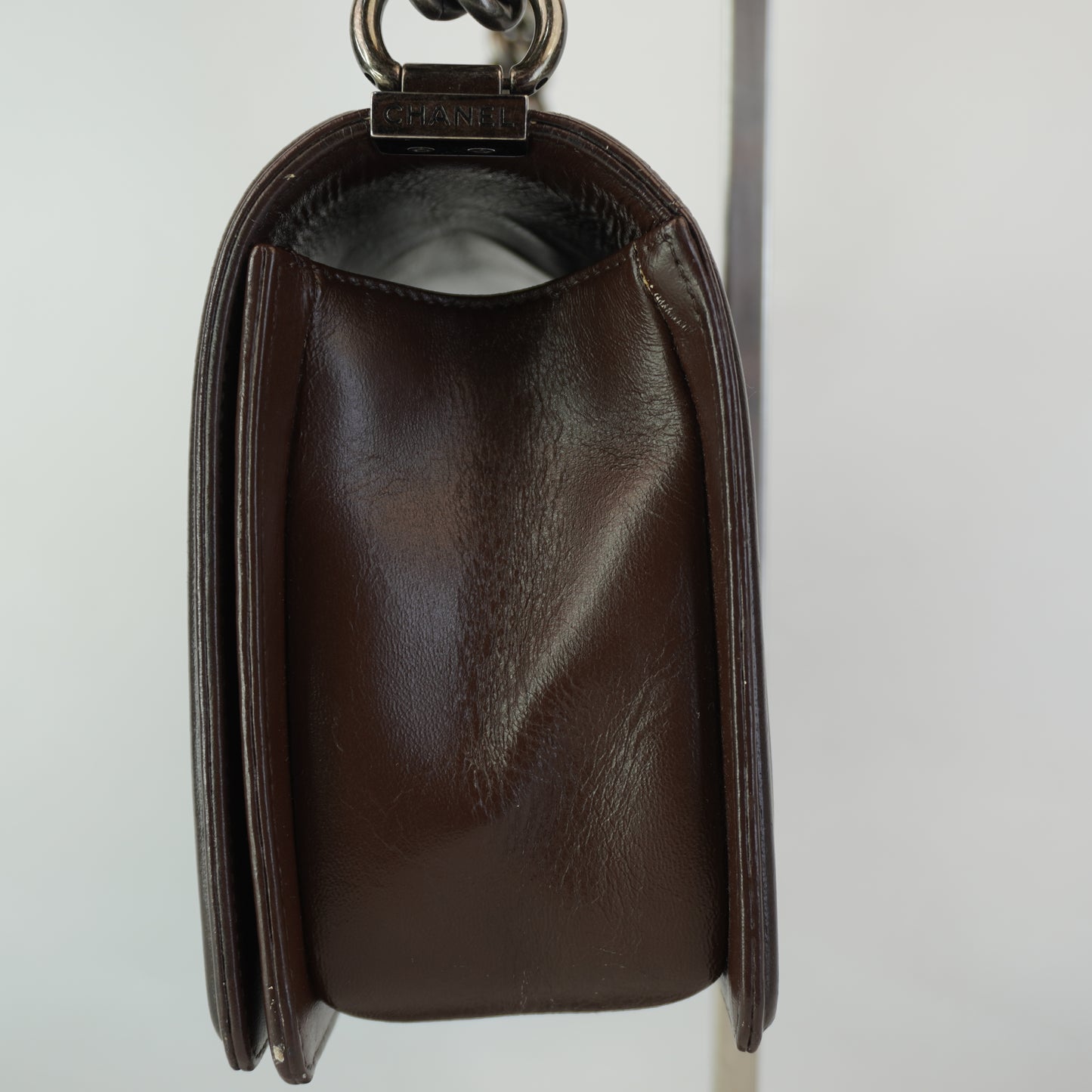Chanel BOY GUNMETAL