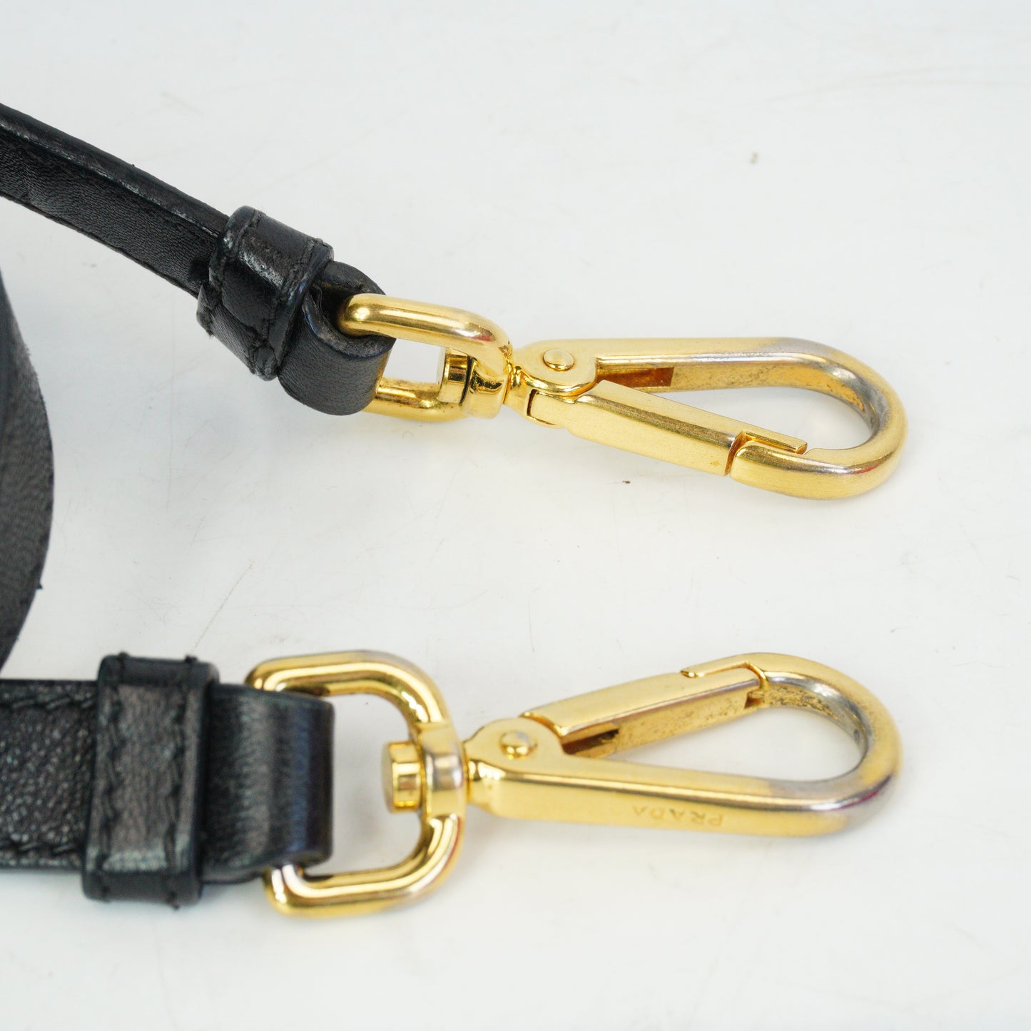 Prada Tessuto Graufre Nylon Satchel Large Black GHW