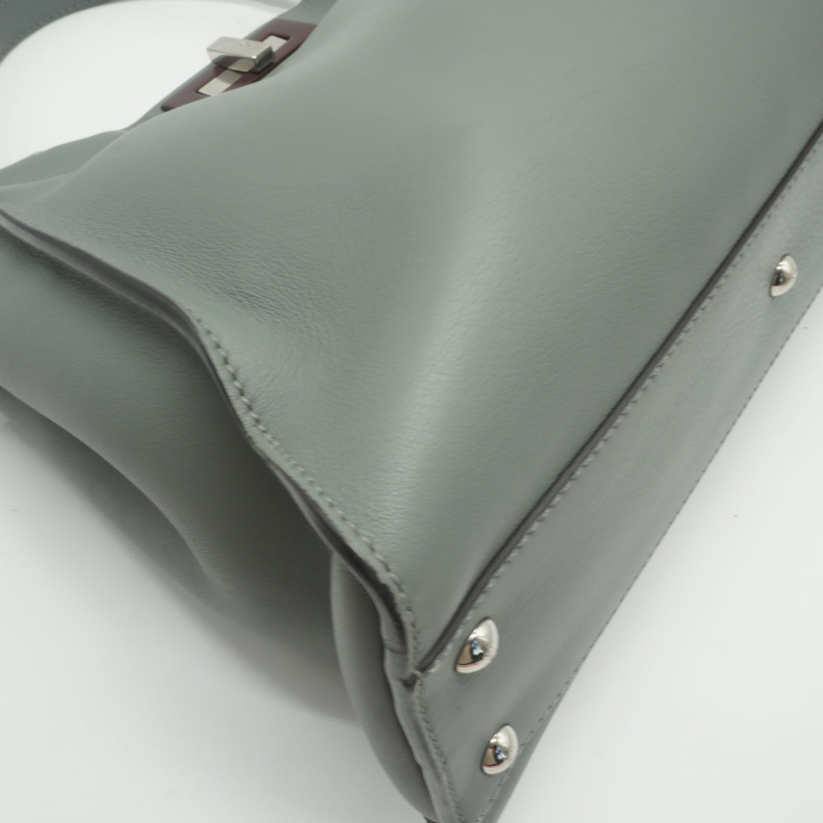 Fendi	Peekaboo handbag Medium Grey SHW