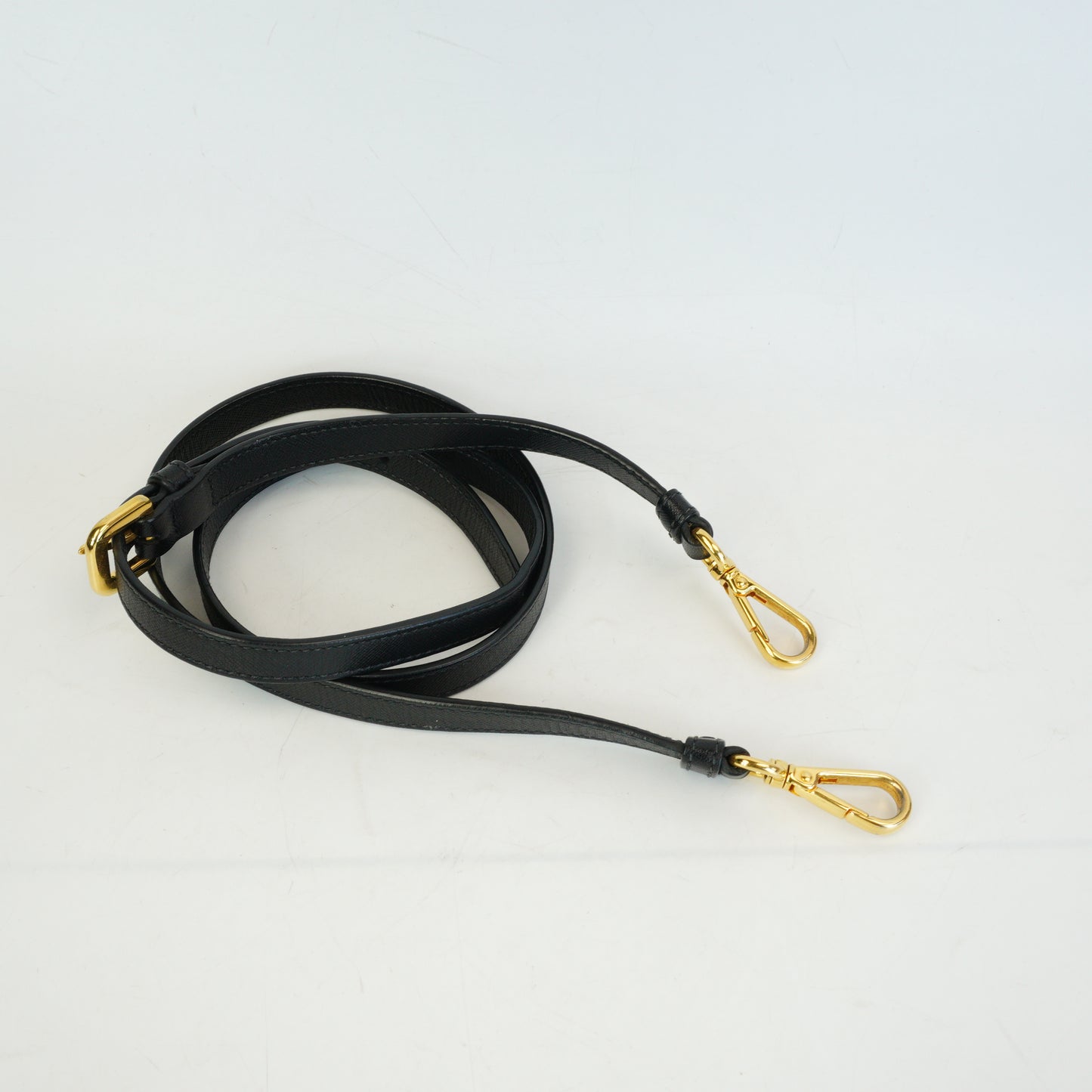 Prada Tessuto Nylon Saffiano Small Black GHW