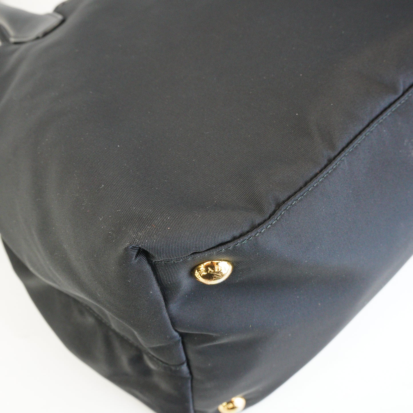 Prada Tessuto Nylon Saffiano Small Black GHW