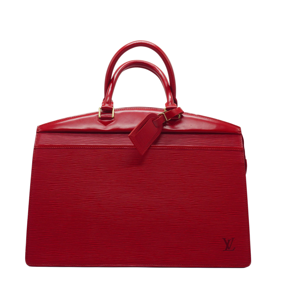 Louis Vuitton	Epi Riviera Bag Red GHW Medium
