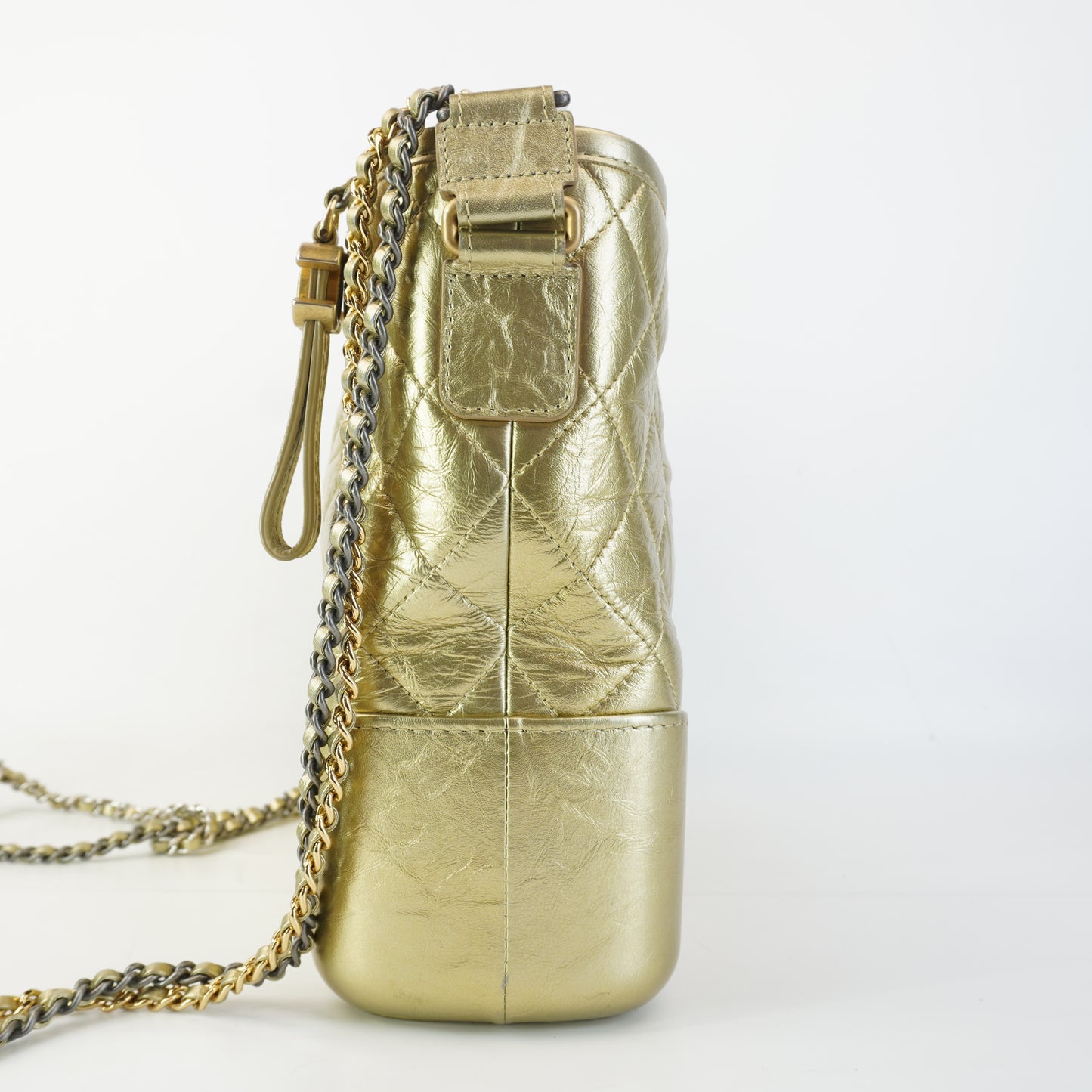 Chanel Gabrielle Hobo Bag Medium Gold