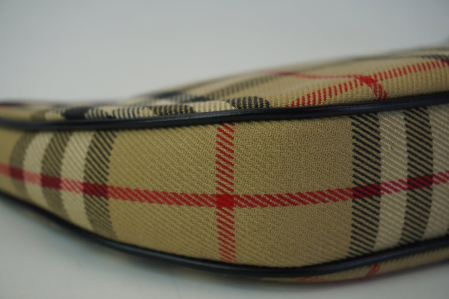 Burberry	Vintage Check Olympia Shoulder Bag  GHW Small