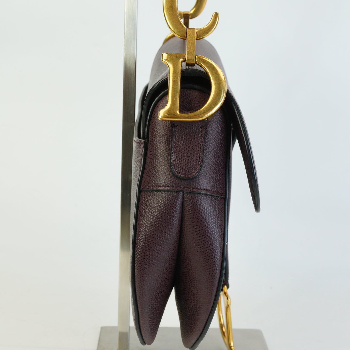 Dior	Saddle Medium Dark Brown GHW