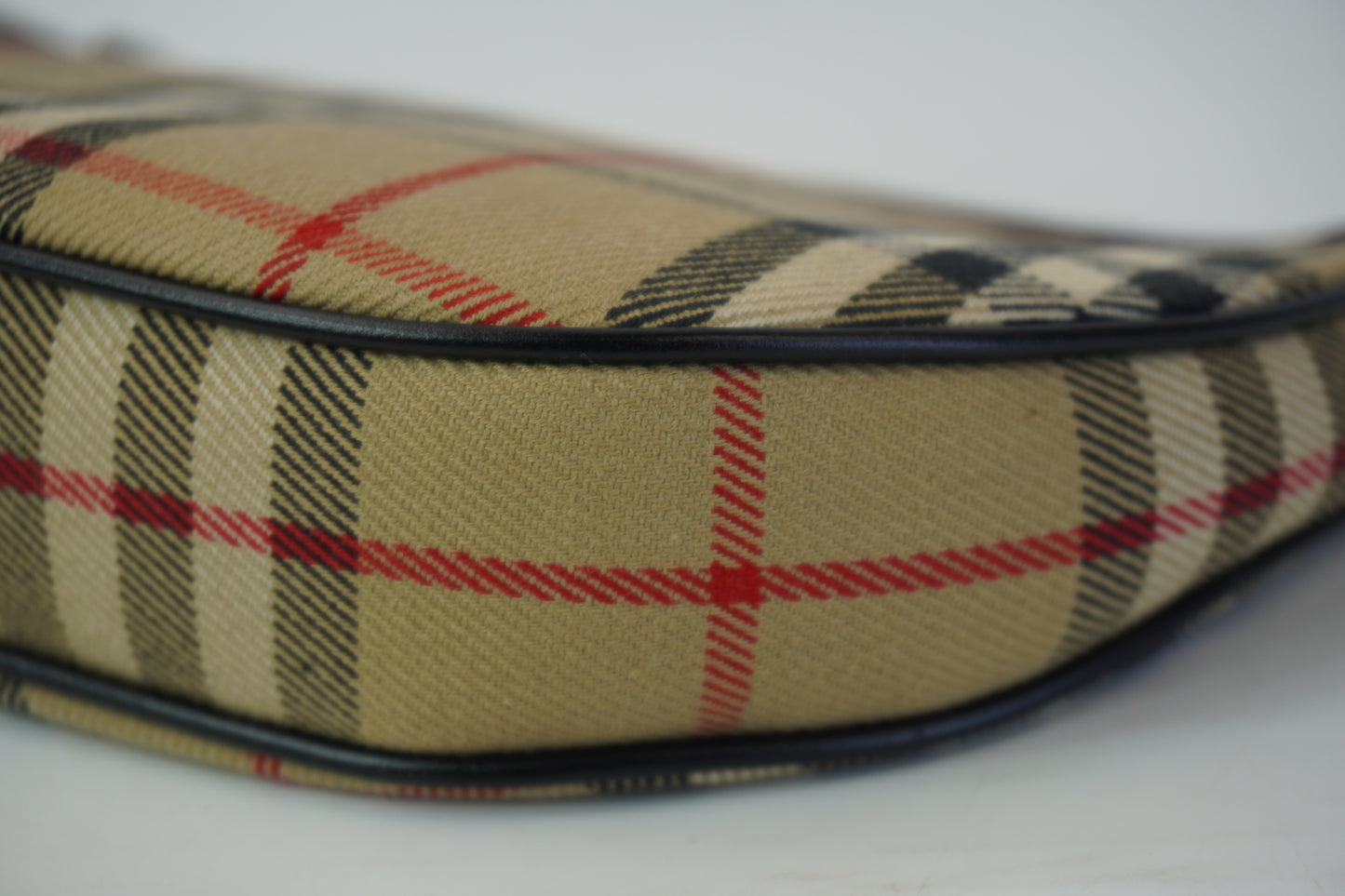 Burberry	Vintage Check Olympia Shoulder Bag  GHW Small