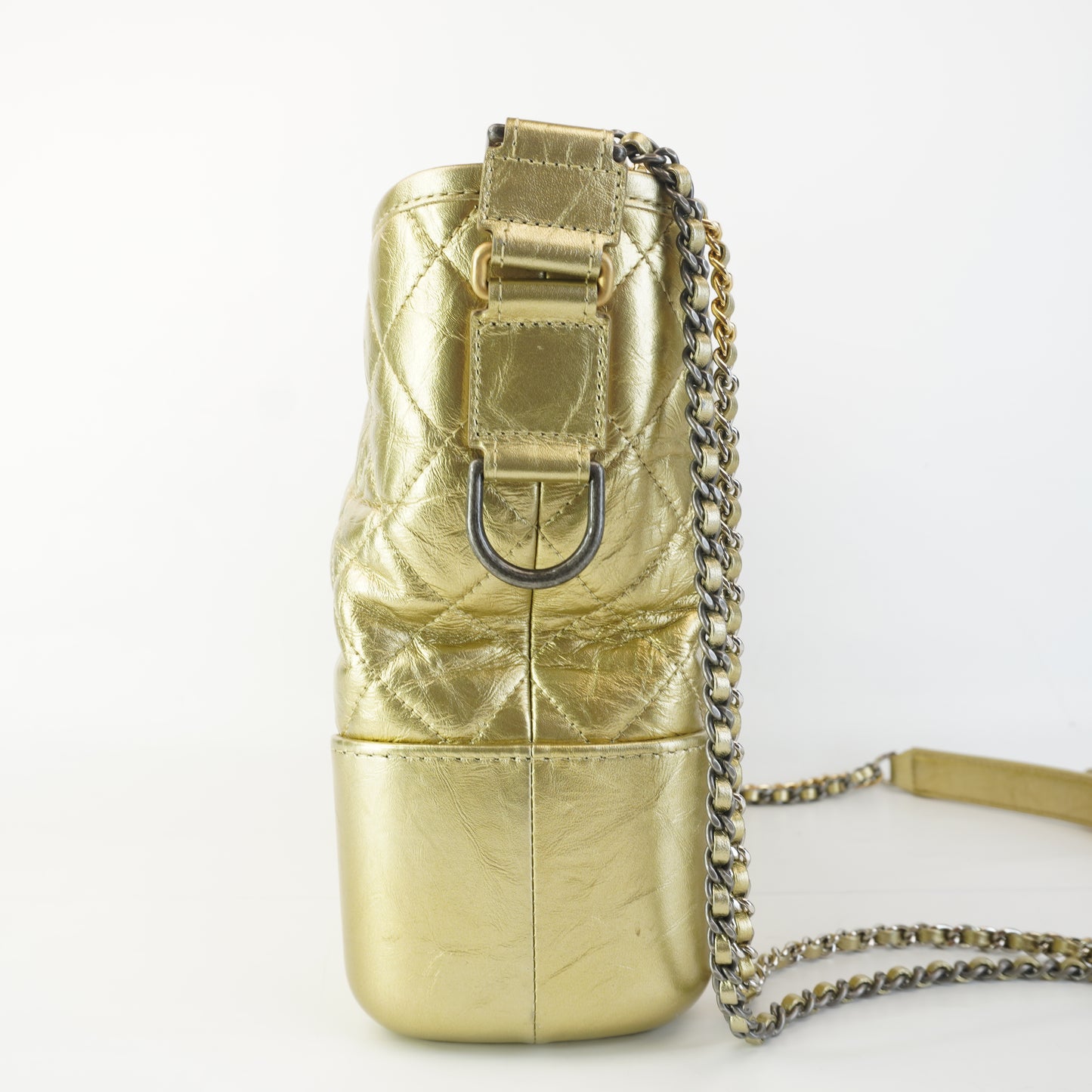 Chanel Gabrielle Hobo Bag Medium Gold