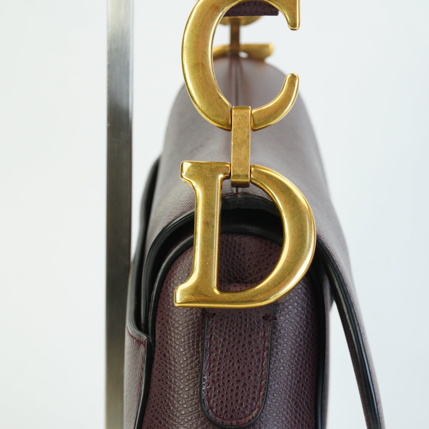 Dior	Saddle Medium Dark Brown GHW