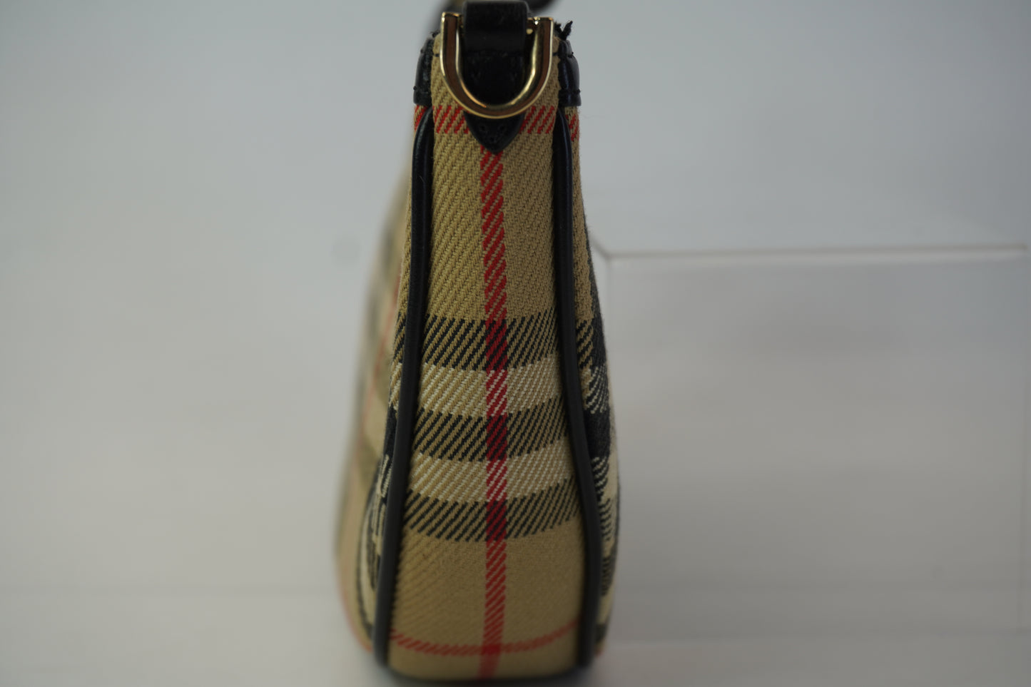 Burberry	Vintage Check Olympia Shoulder Bag  GHW Small