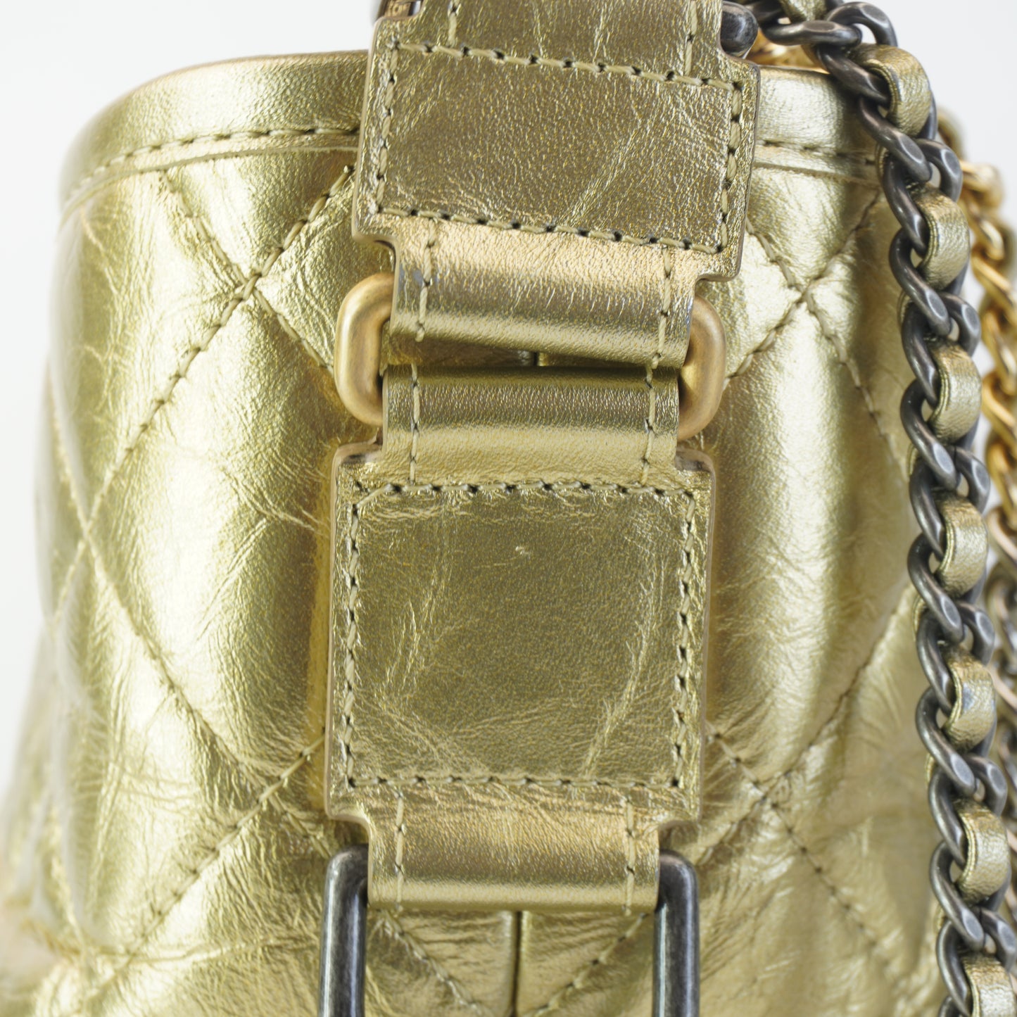 Chanel Gabrielle Hobo Bag Medium Gold