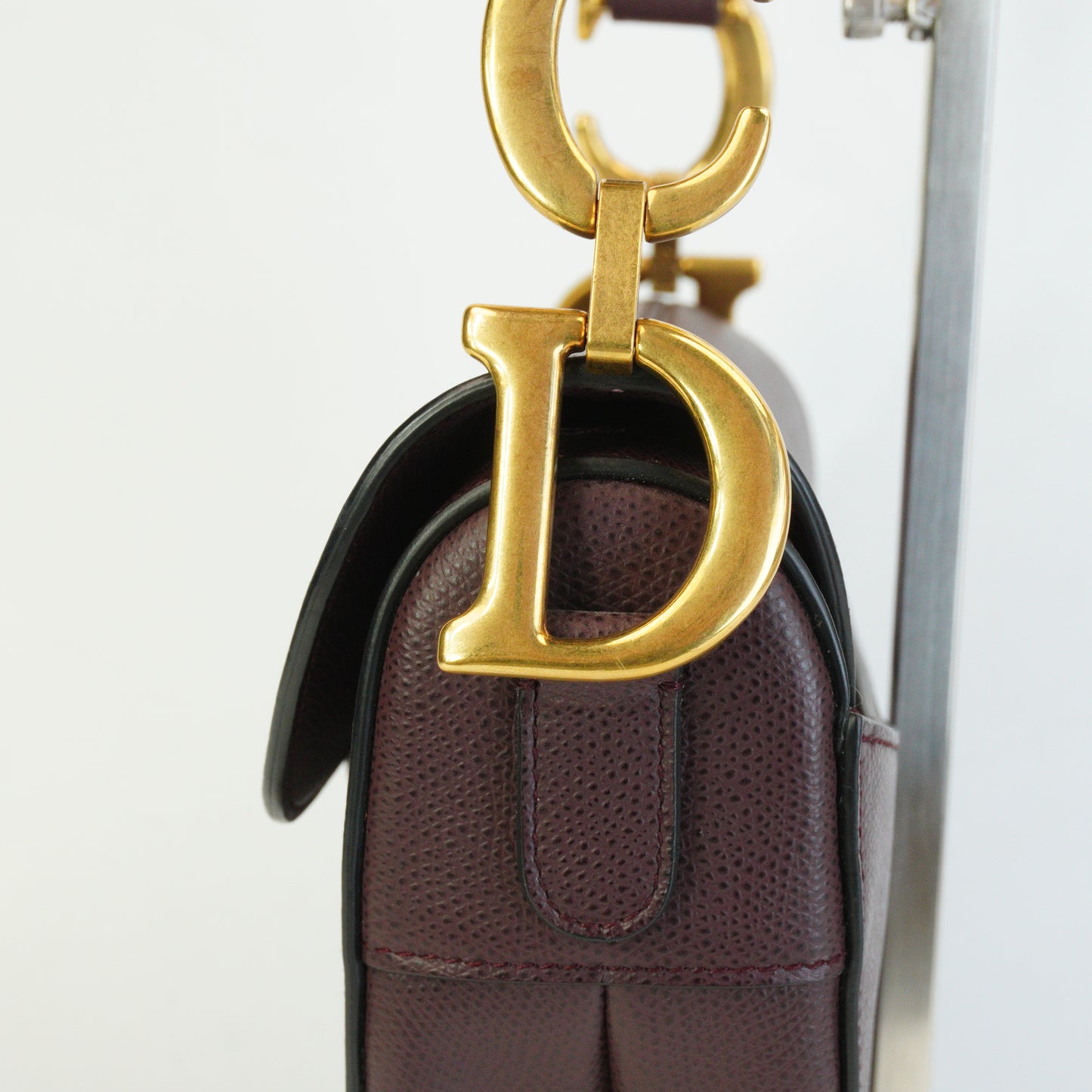 Dior	Saddle Medium Dark Brown GHW